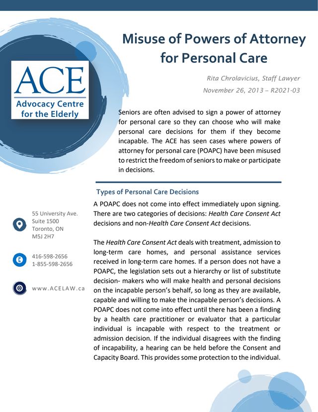 powers-of-attorney-resources-the-advocacy-centre-for-the-elderly-ace